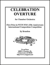 Celebration Overture Orchestra sheet music cover